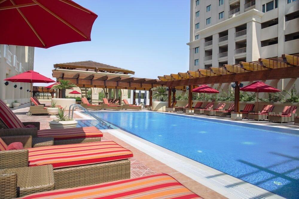 Sedra Arjaan By Rotana Aparthotel Doha Exteriör bild